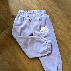 Purple 3T Roots Kids Sweatpants